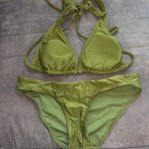 Arizona Jean Company Green Bikini Set